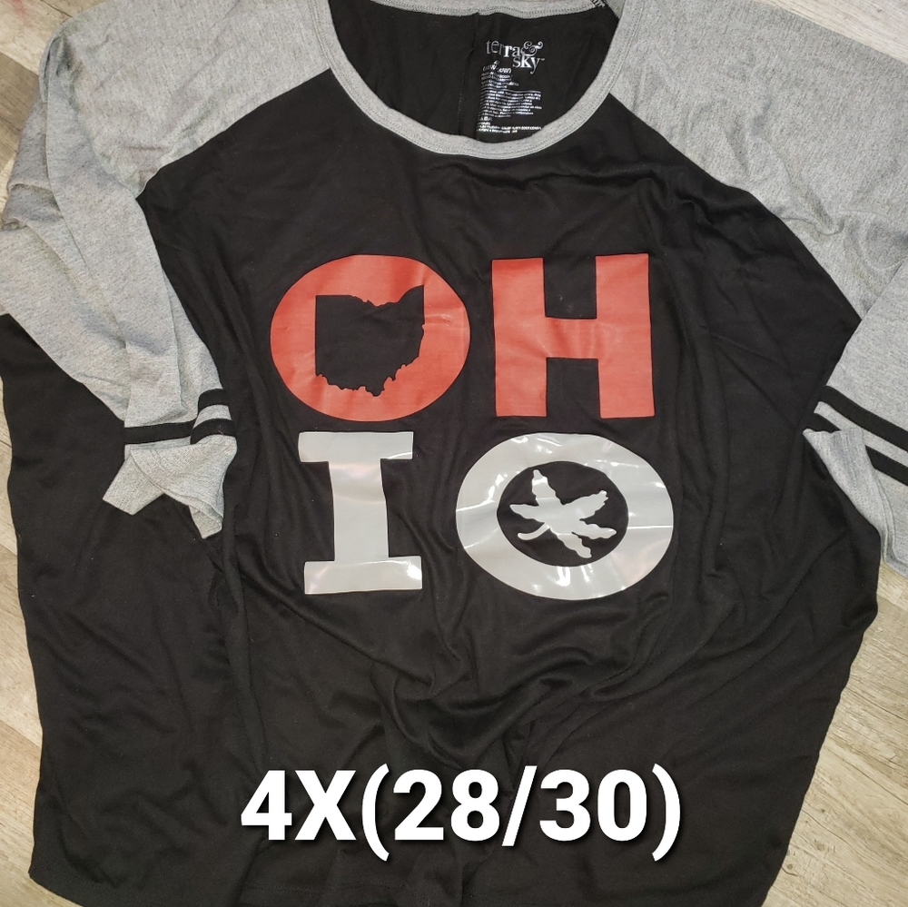 Women's Jersey Style 3/4 sleeve